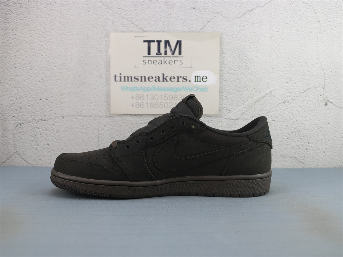 LJR Batch Travis Scott x Air Jordan 1 Low OG Velvet Brown DM7866 202